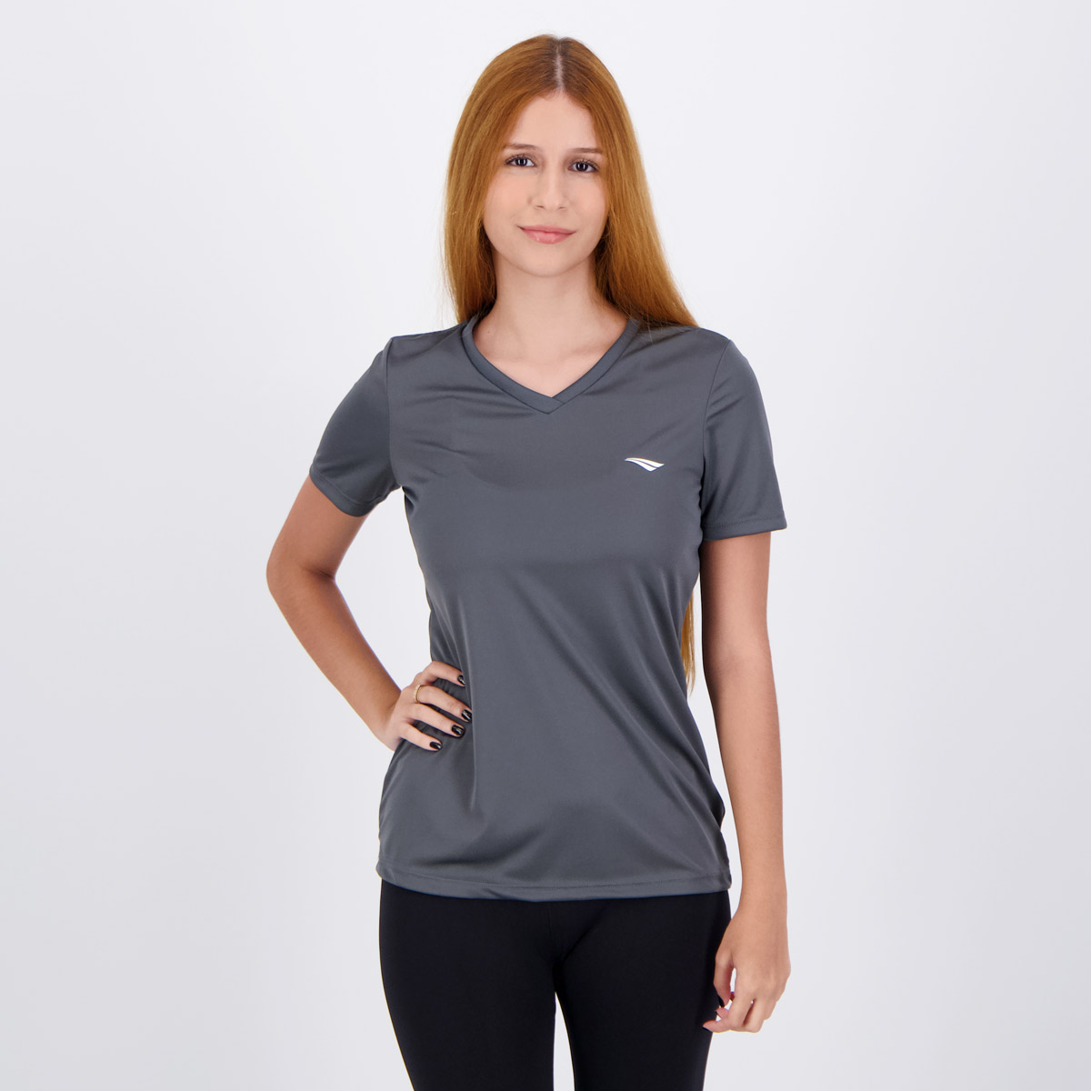 Camiseta Penalty X II Feminina Cinza