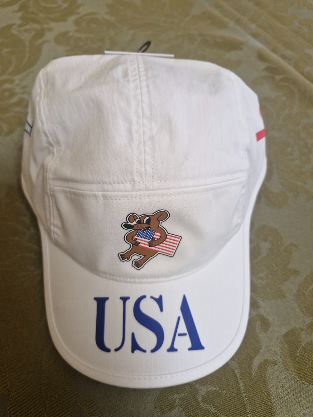 USA x V.A.A. x Nike Boné Fly White — G, Novo