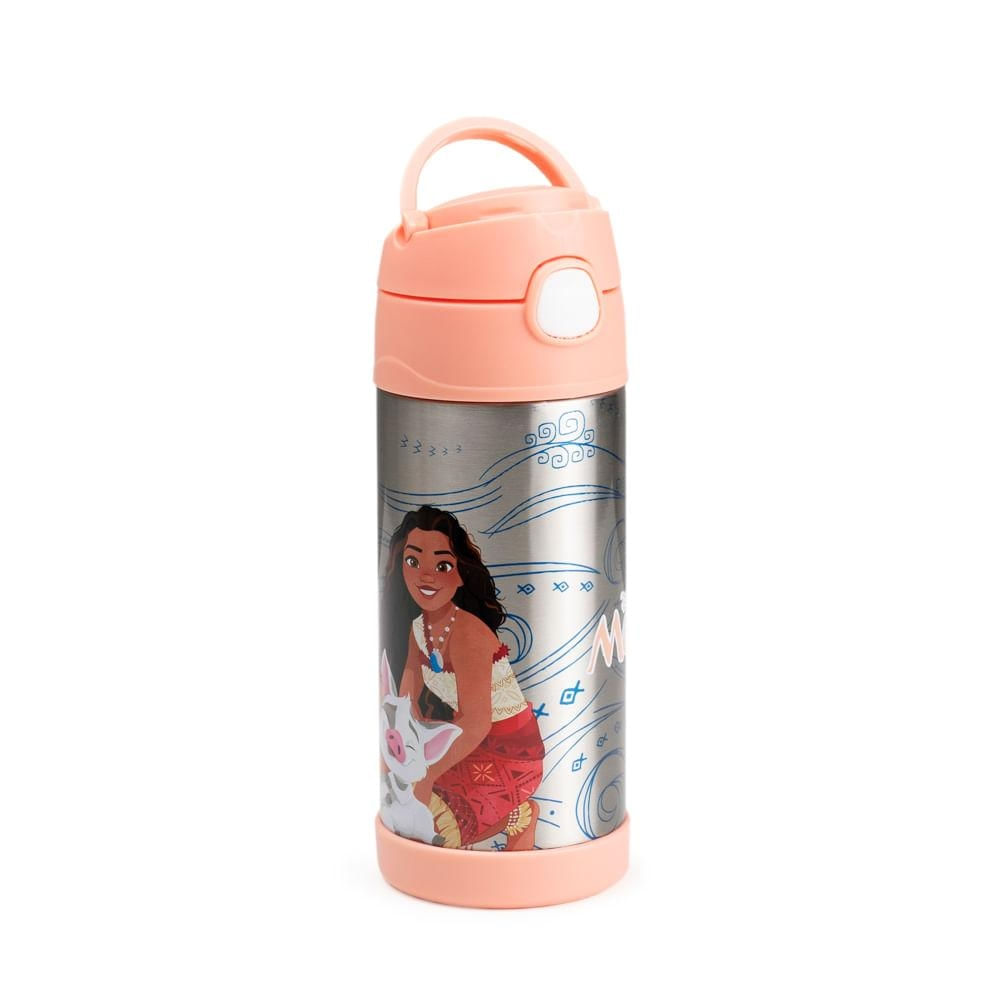 Foto 2 de Garrafa Térmica Infantil Moana 320ml Laranja U / Laranja