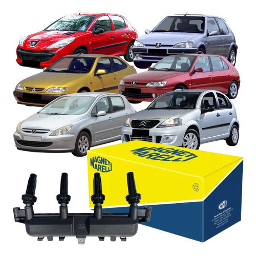 Bobina de Ignição Marelli C3 Berlingo Xsara