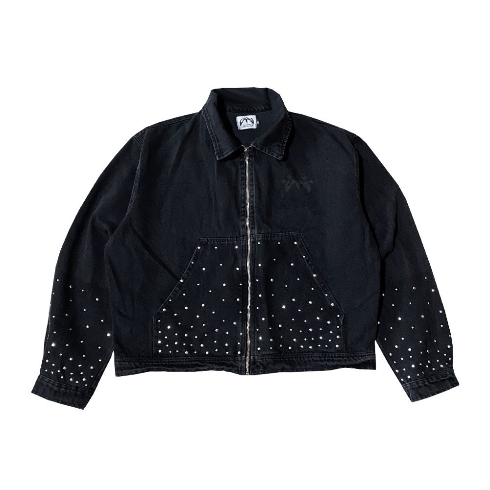 Jaqueta CIPHER Jeans Crystal Black — G / XG, Novo
