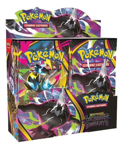 Cartas Pokémon Booster Escuridão Absoluta Copag
