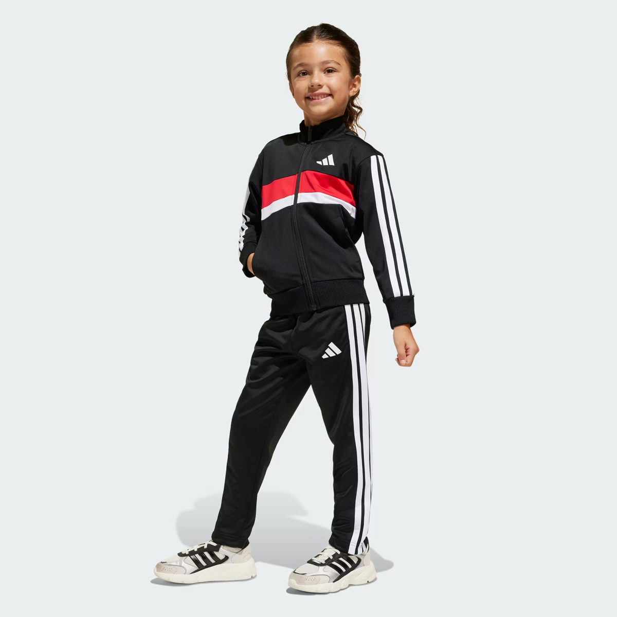 Conjunto Adidas Seasonals Infantil Preto
