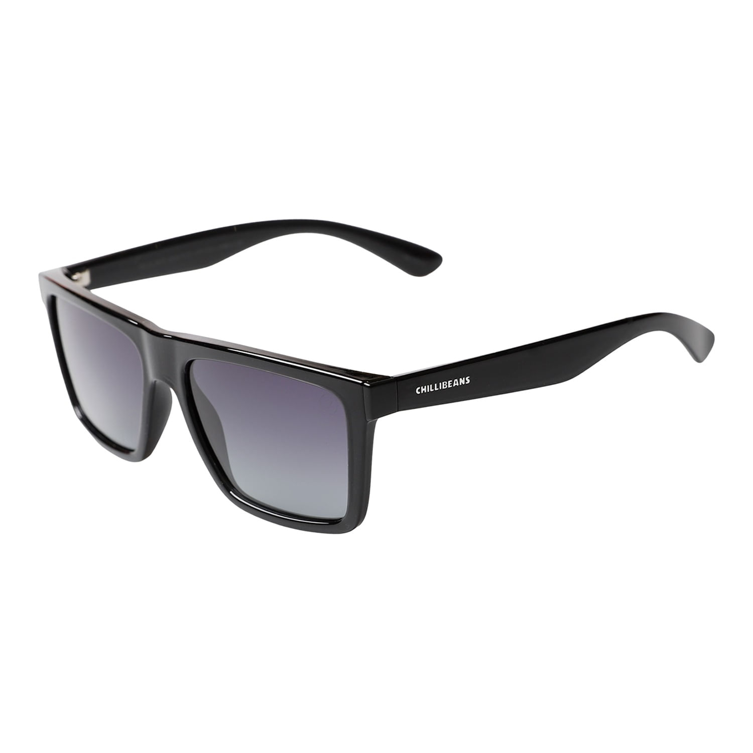 Óculos de Sol Masculino Chilli Beans Quadrado Polarizado Degradê Cinza OC.CL.5472.2004 M