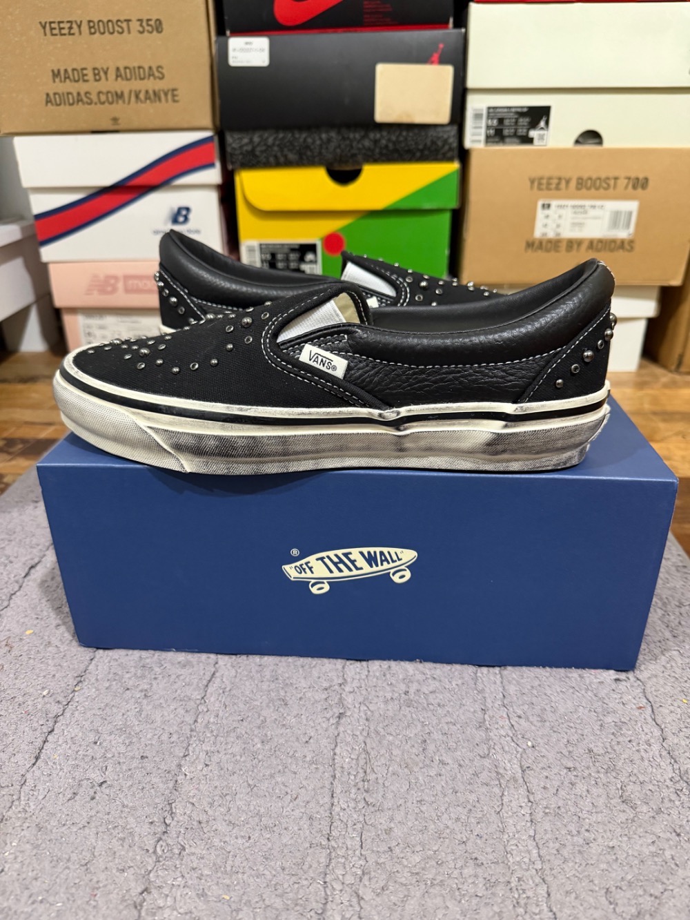 Satoshi Nakamoto x Vans Slip-On LX Classic 98 Pearlized Blackout — 40, Novo