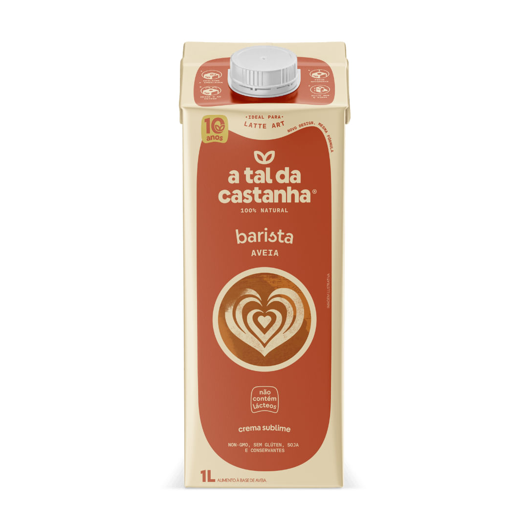 Aveia Barista Profissional 1L - A Tal da Castanha