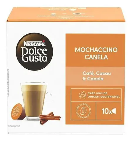 Cápsulas NESCAFÉ DOLCE GUSTO Mochaccino Canela