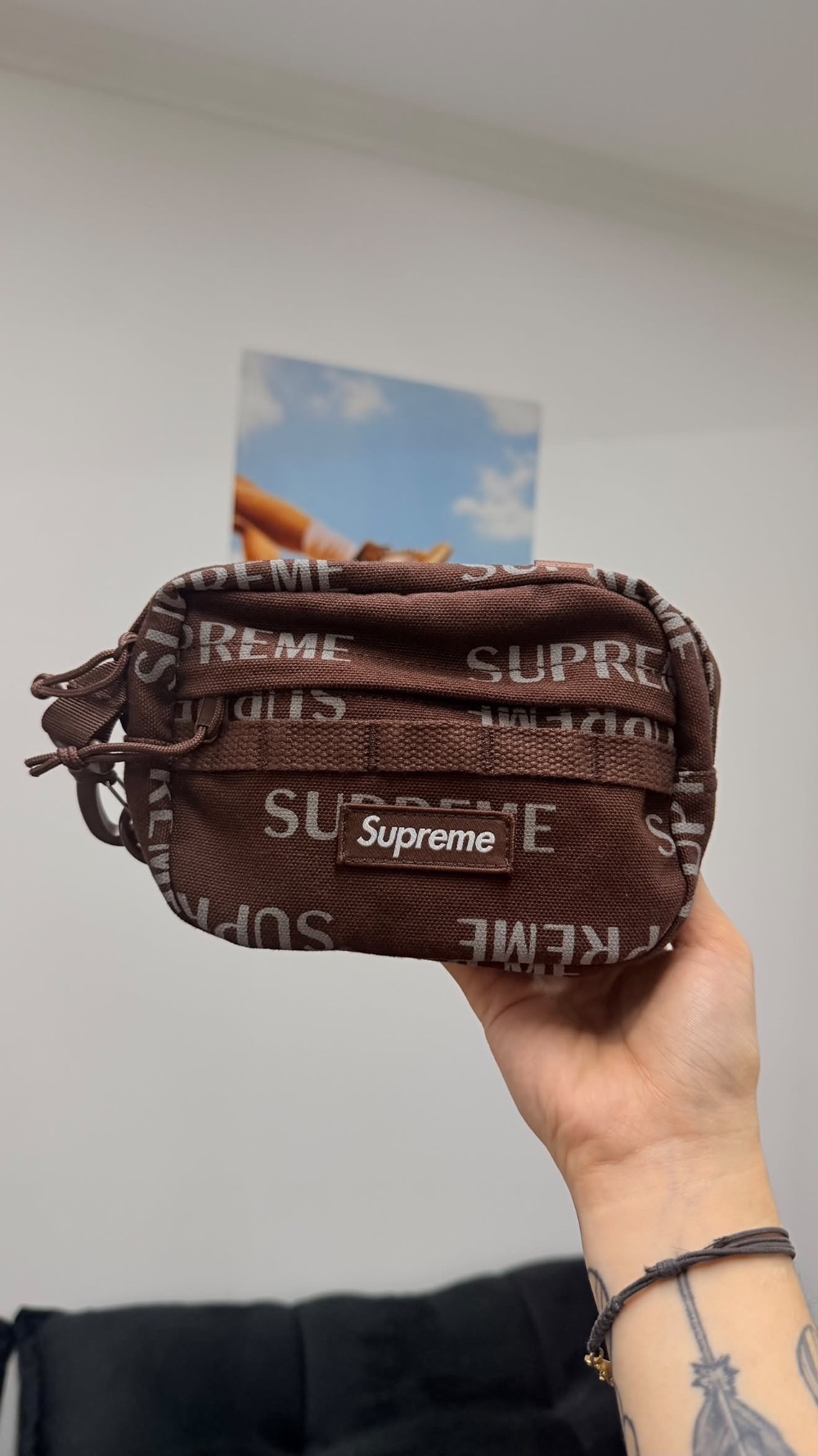 Mini Shoulder Bag Supreme Brown FW26-W1 — único, Novo