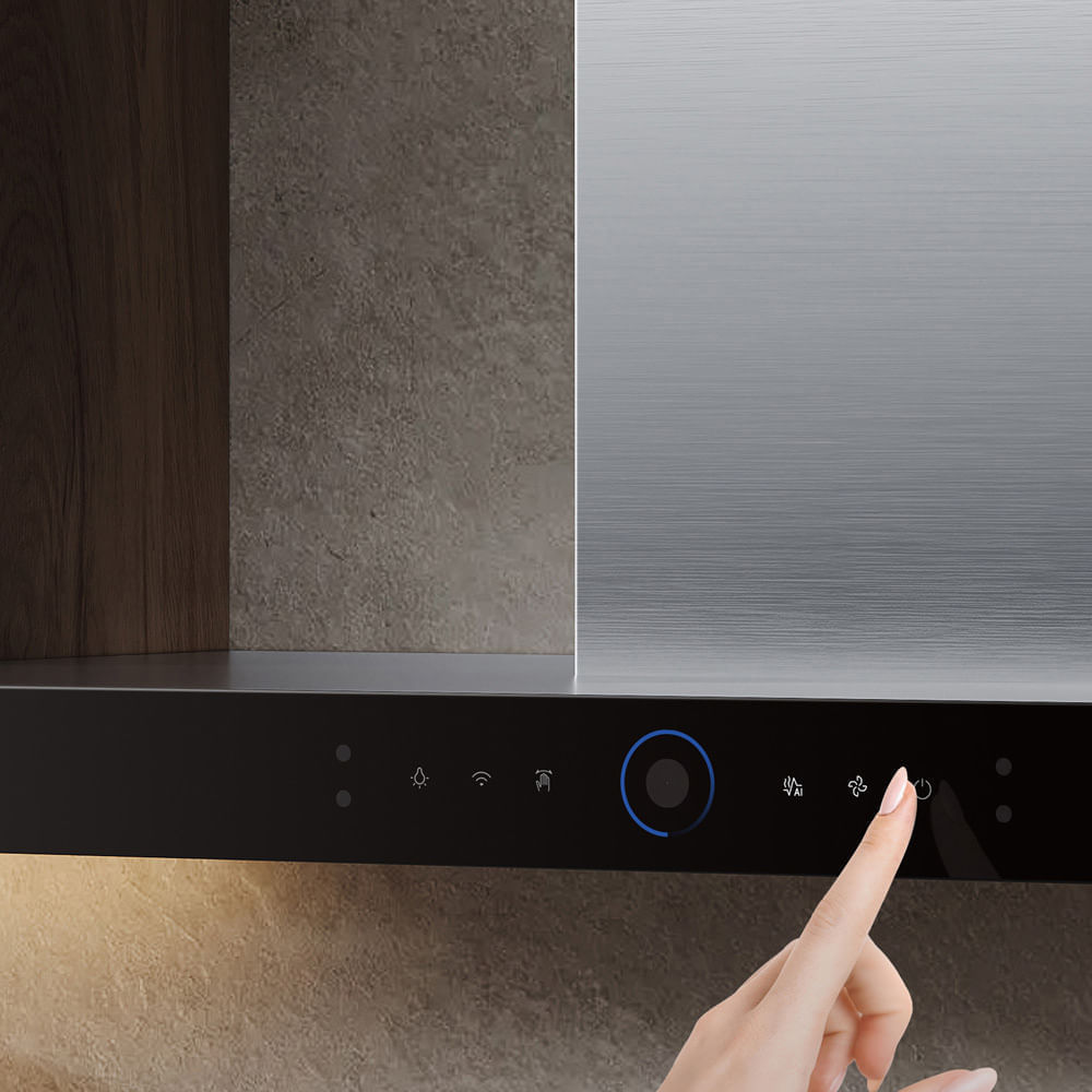 Foto 5 de Coifa de Parede 90cm Smart Pro Touch Midea 110