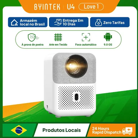 Projetor Mini Smart 4K 1080P Android WIFI