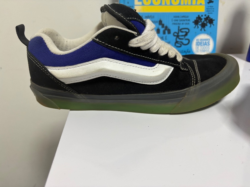 Vans Knu Skool Black Blue — 39, Usado