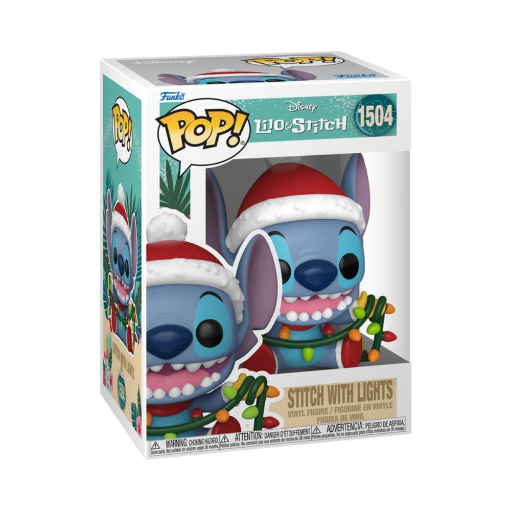 Foto 2 de Boneco Funko Pop! Disney Stitch - Stitch com Pisca-pisca