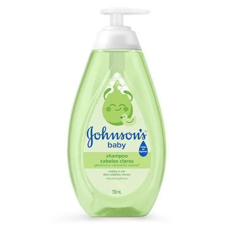 Shampoo Johnson's Baby Cabelos Claros, 750ml