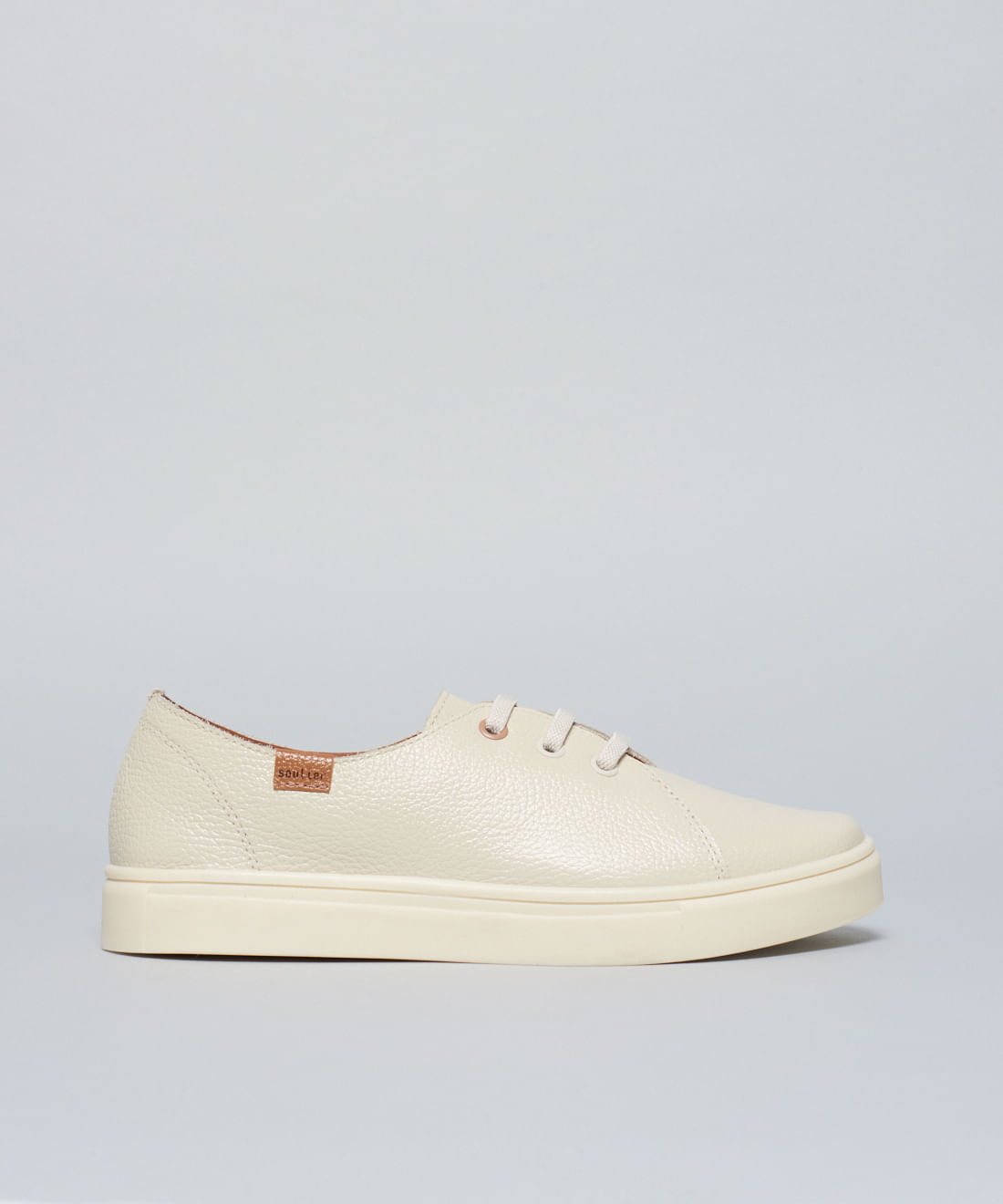 Tenis Couro Palmilha Onca - Offwhite — 33 - offwhite