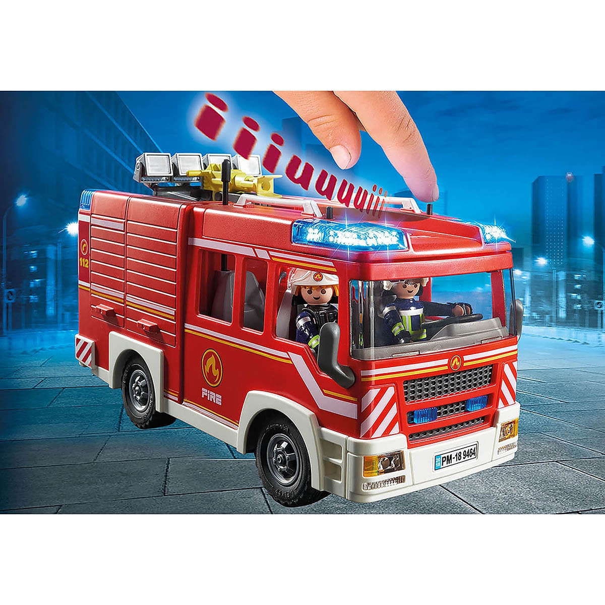 Foto 3 de Playmobil - Caminhão De Bombeiro - City Action - 9464