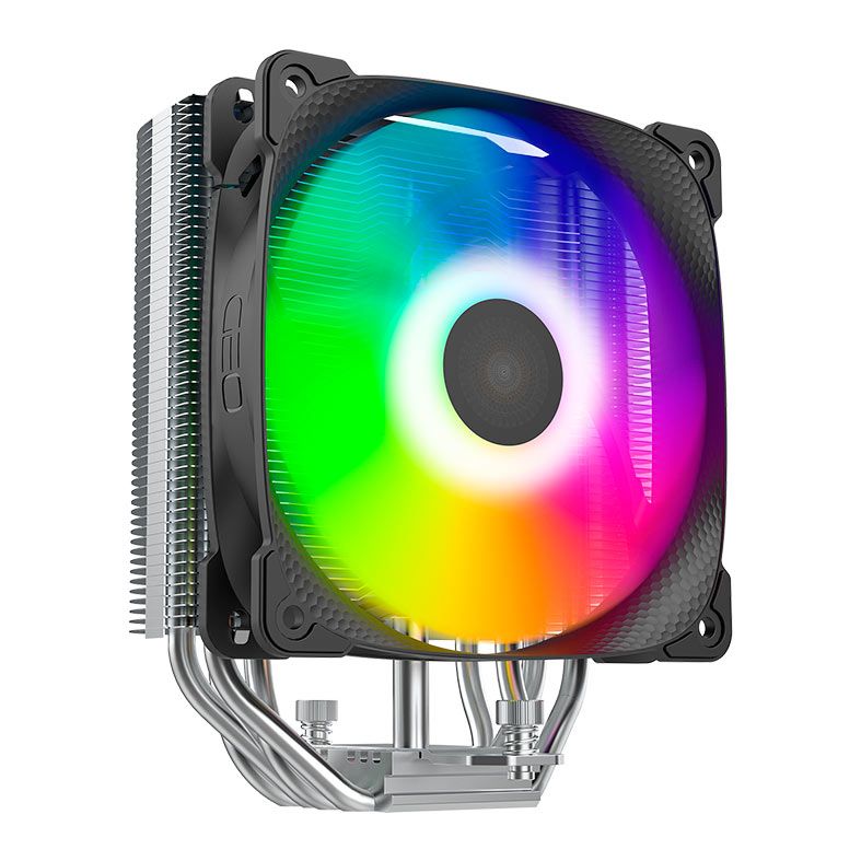Cooler Para Processador Geometric Future Prawn, RGB, 120mm, Preto, PRAWN