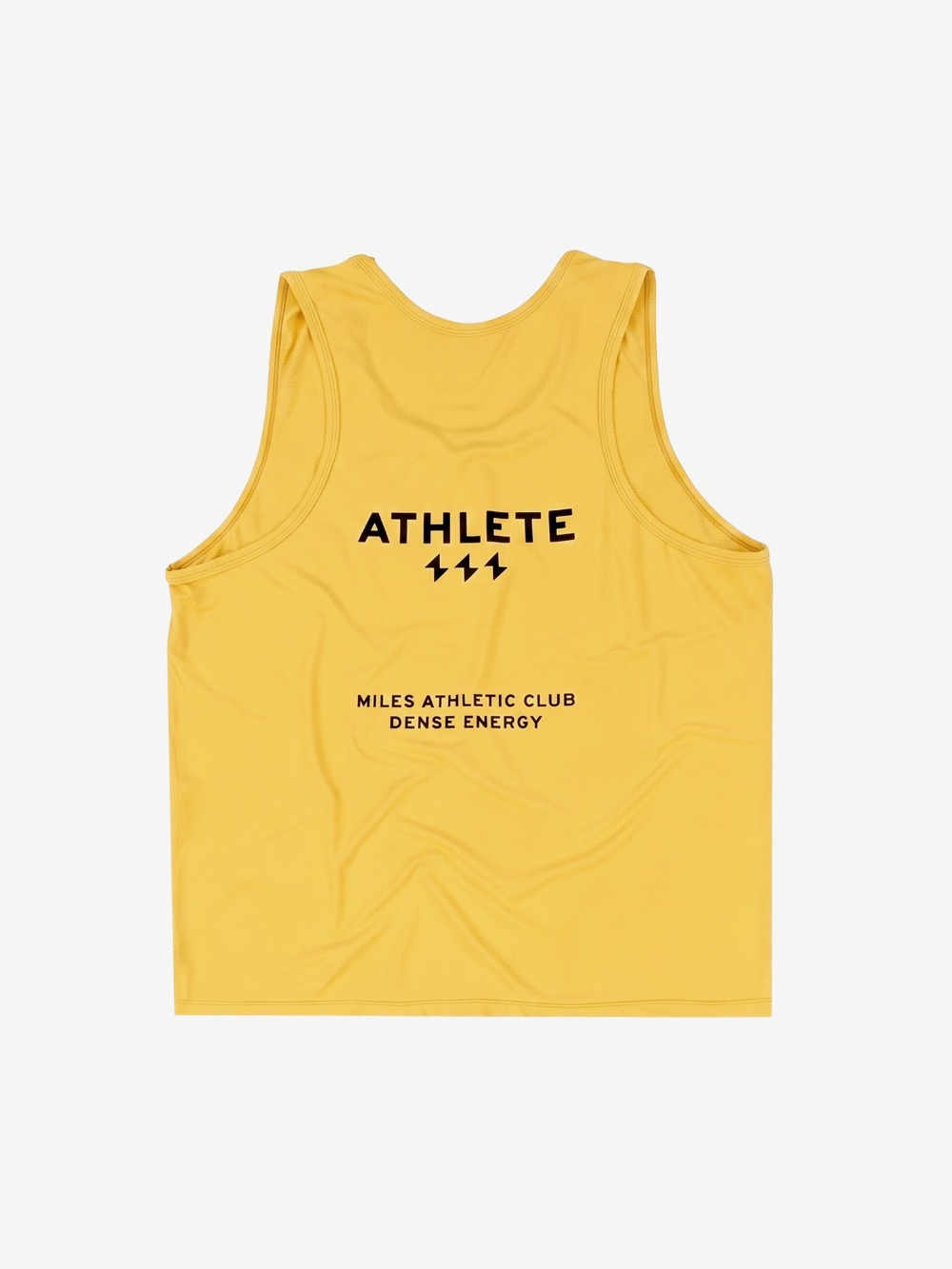Regata Miles Athletic Club Running Tank Yellow Dense — PP / P / M / G / XG, Novo