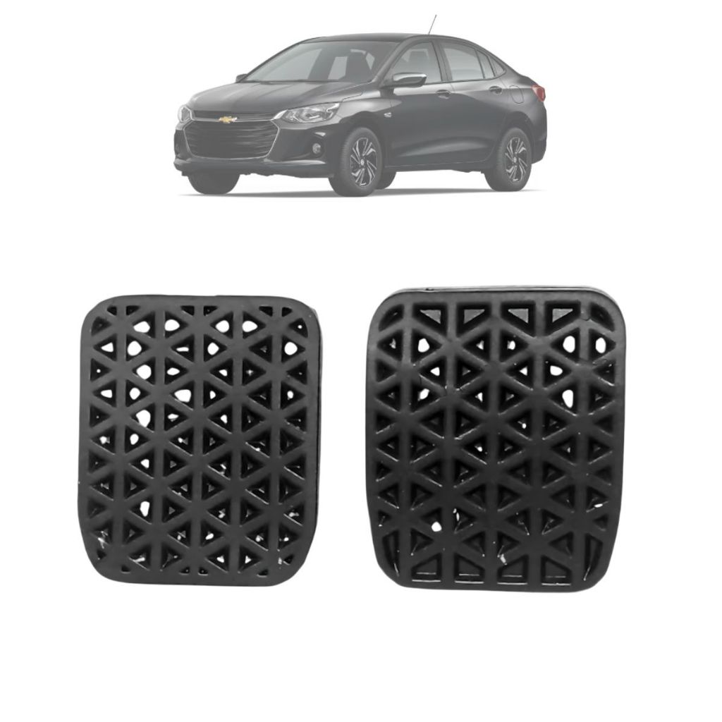 KIT CAPA PEDAL ONIX PLUS 2021 a 2023 FREIO EMBREAGEM