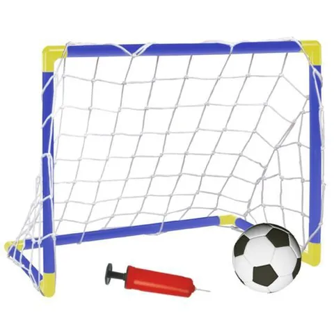 [Leve 2] Kit Mini Trave Futebol Infantil com Bola