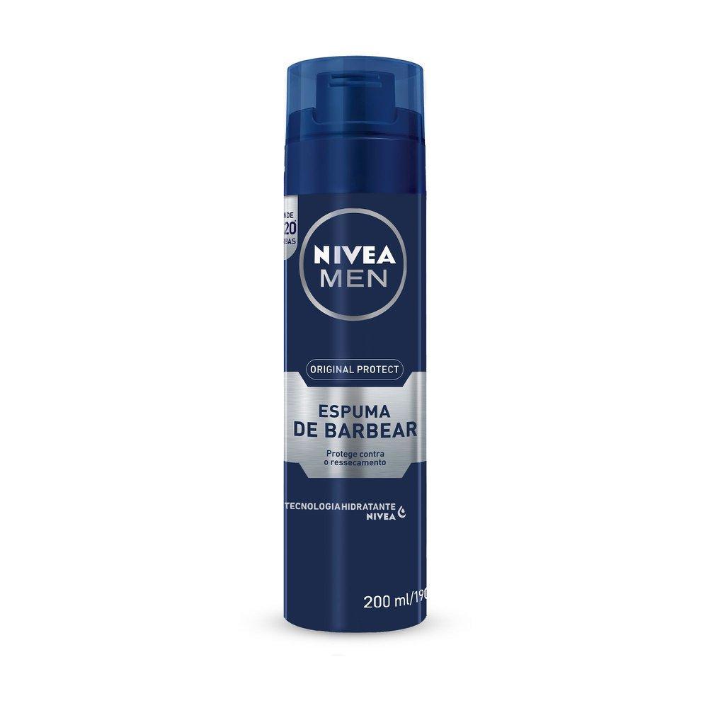 Espuma de Barbear NIVEA MEN Original Protect 200ml