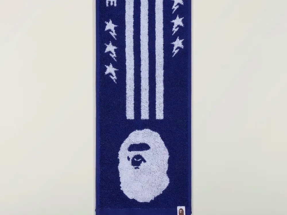 BAPE x adidas Toalha FB Japan Blue — Único, Novo