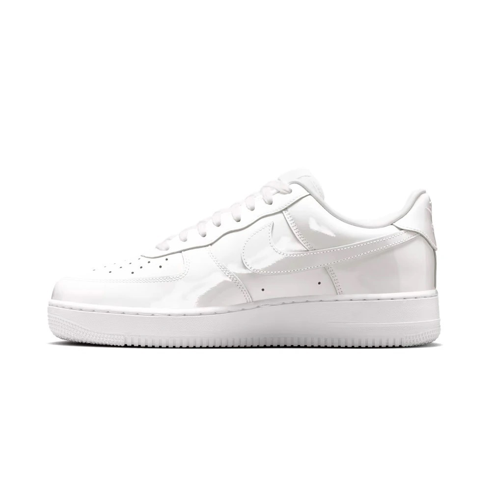 Nike Air Force 1 Low '07 Premium White Patent — 41, Novo