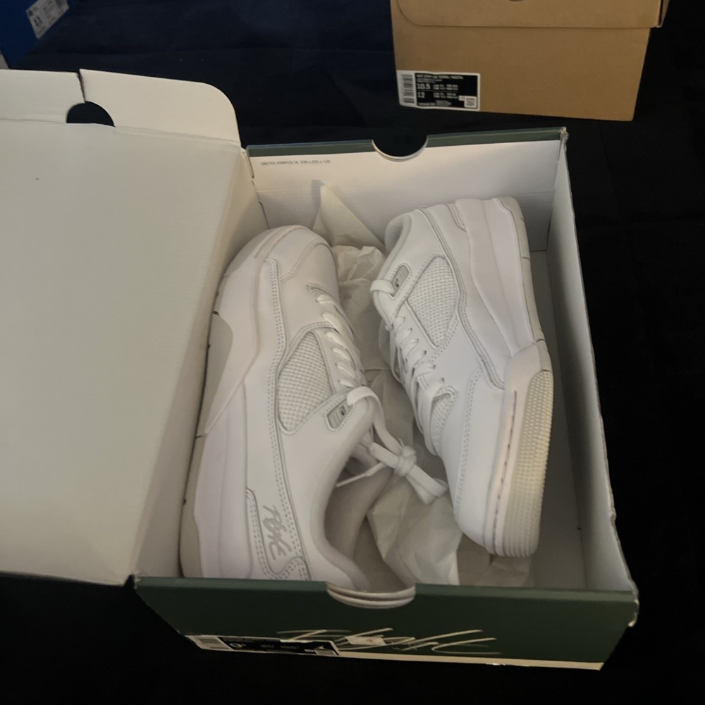Air Jordan Flight Court Whiite — 38 / 39 / 39.5 / 40 / 40.5 / 41 / 42 / 42.5 / 43 / 43.5 / 44, Novo