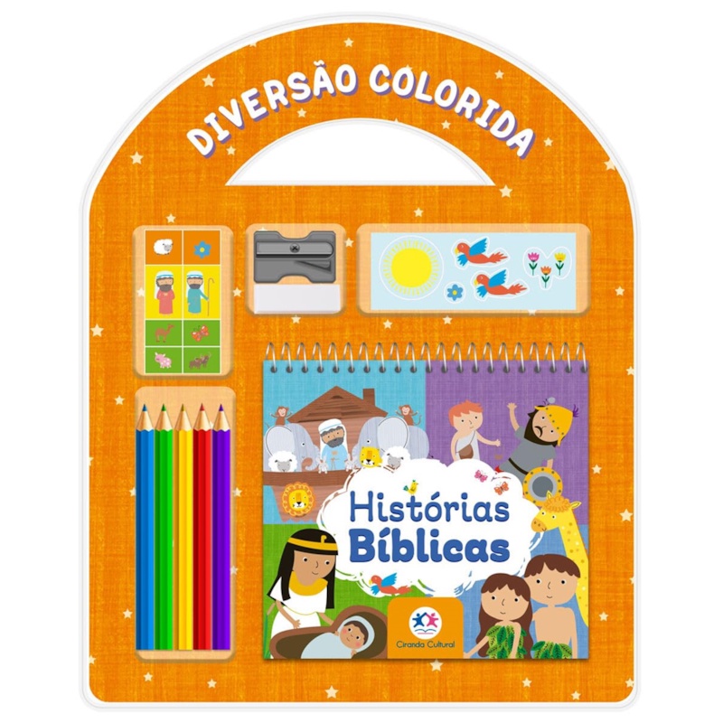 Livro Diversão Colorida | Histórias Bíblicas