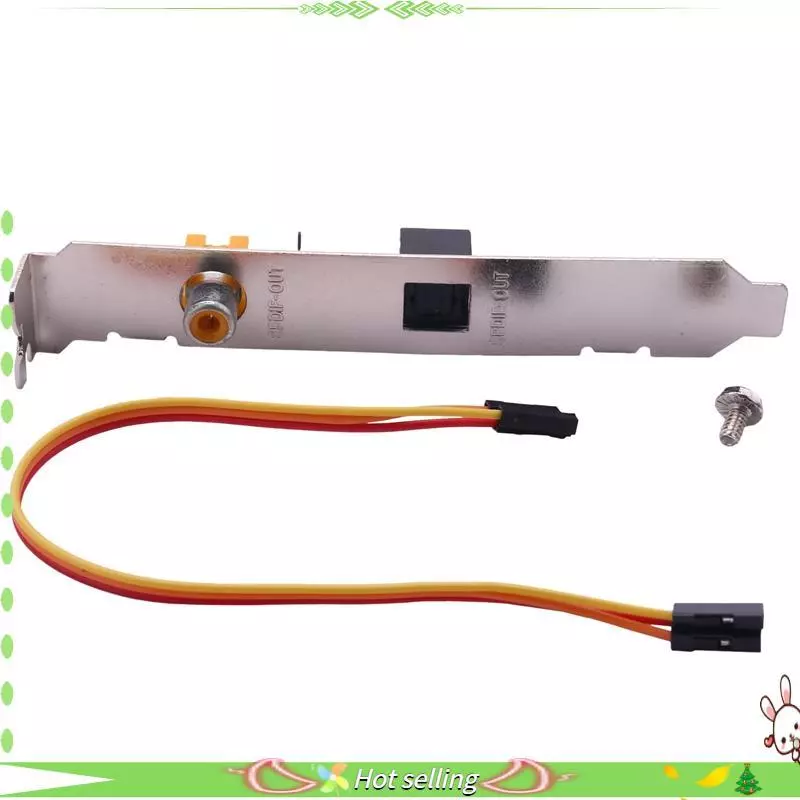 [Qualidade C] SPDIF Suporte De Cabo De Placa Óptica E Externa Saída De Áudio Digital Para Mãe