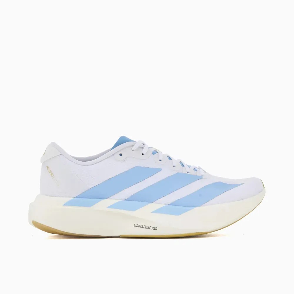 adidas Adizero Evo SL Wove White Clear Blue Feminino — 40, Novo