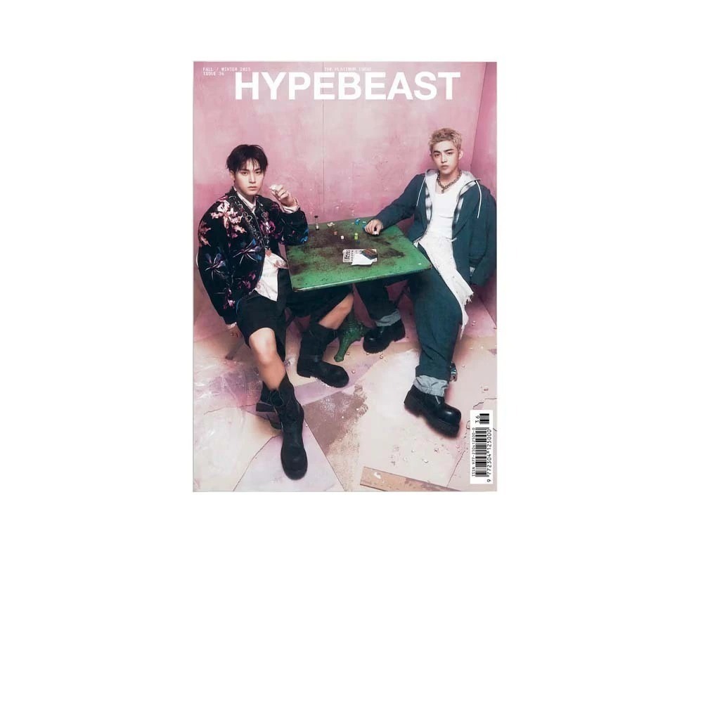 Revista Hypebeast Issue 36 The Platinum Issue Seventeen — Único, Novo