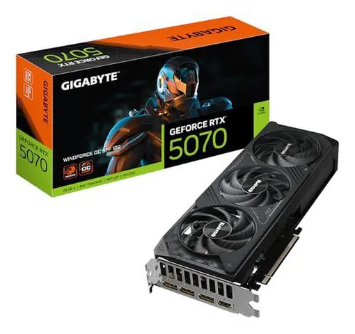 Placa Vídeo Gigabyte RTX 5070 WindForce 12GB