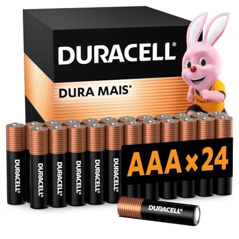 [PRIME] Pilhas Alcalinas AAA Palito Pack 24 Unidades