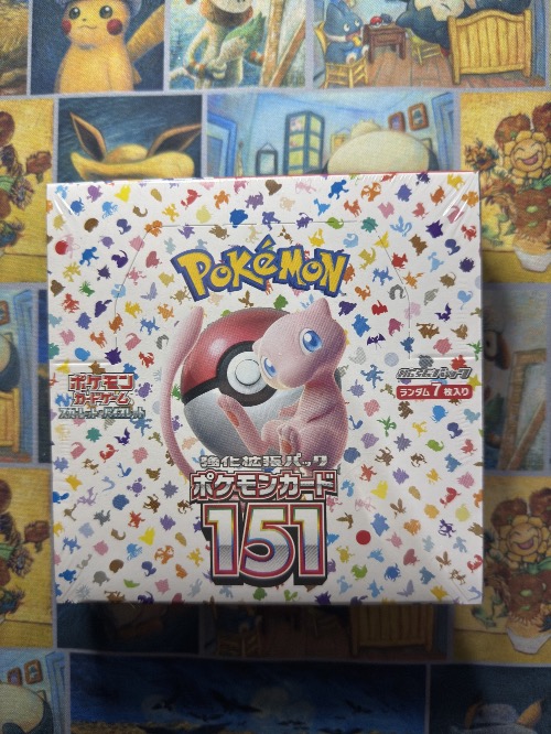 Caixa de Booster EV Pokémon Card 151 Pokémon TCG JPN — Único, Novo