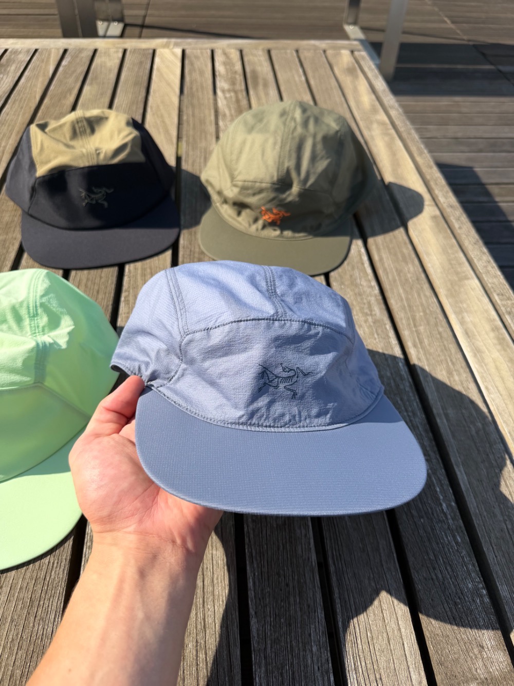 Boné Arc'teryx 5 Panel Stratus Black Sapphire — GG, Novo