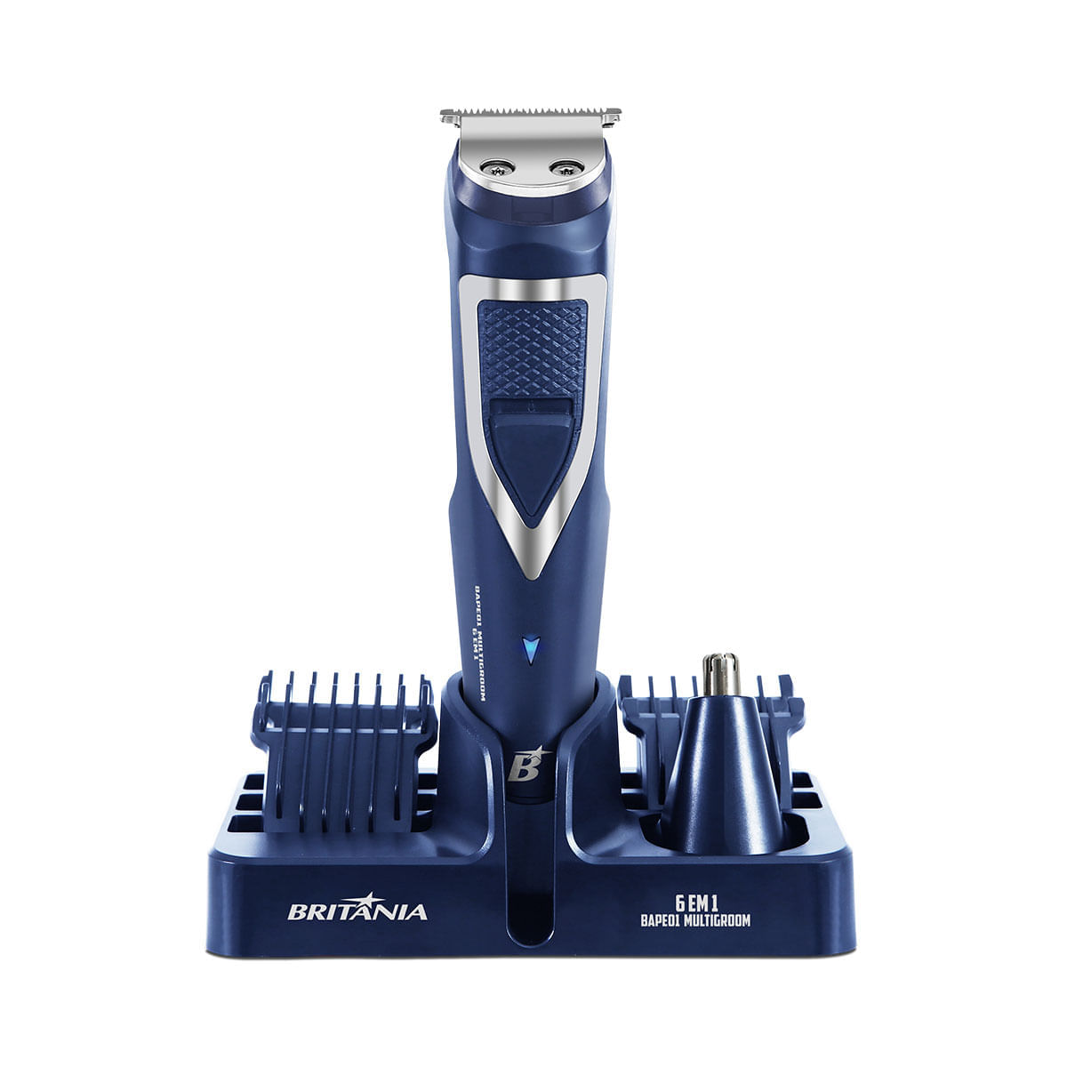 Aparador de Pelos Britânia 6 em 1 BAPE01 Multigroom Bivolt