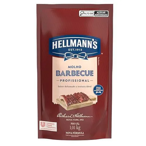 [Rec] Molho Barbecue Defumado Hellmann's Profissional 1,01Kg
