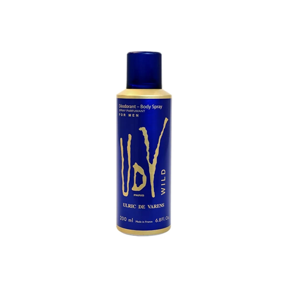 Deodorant Udv Wild Body Spray 200ml