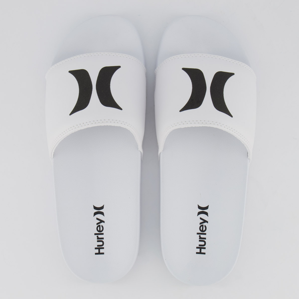 Chinelo Hurley Slide Icon Branco