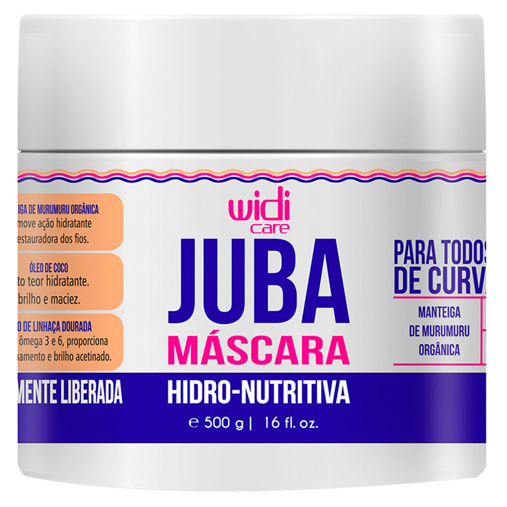 Widi Care Juba - Máscara Hidro-Nutriva — 500g