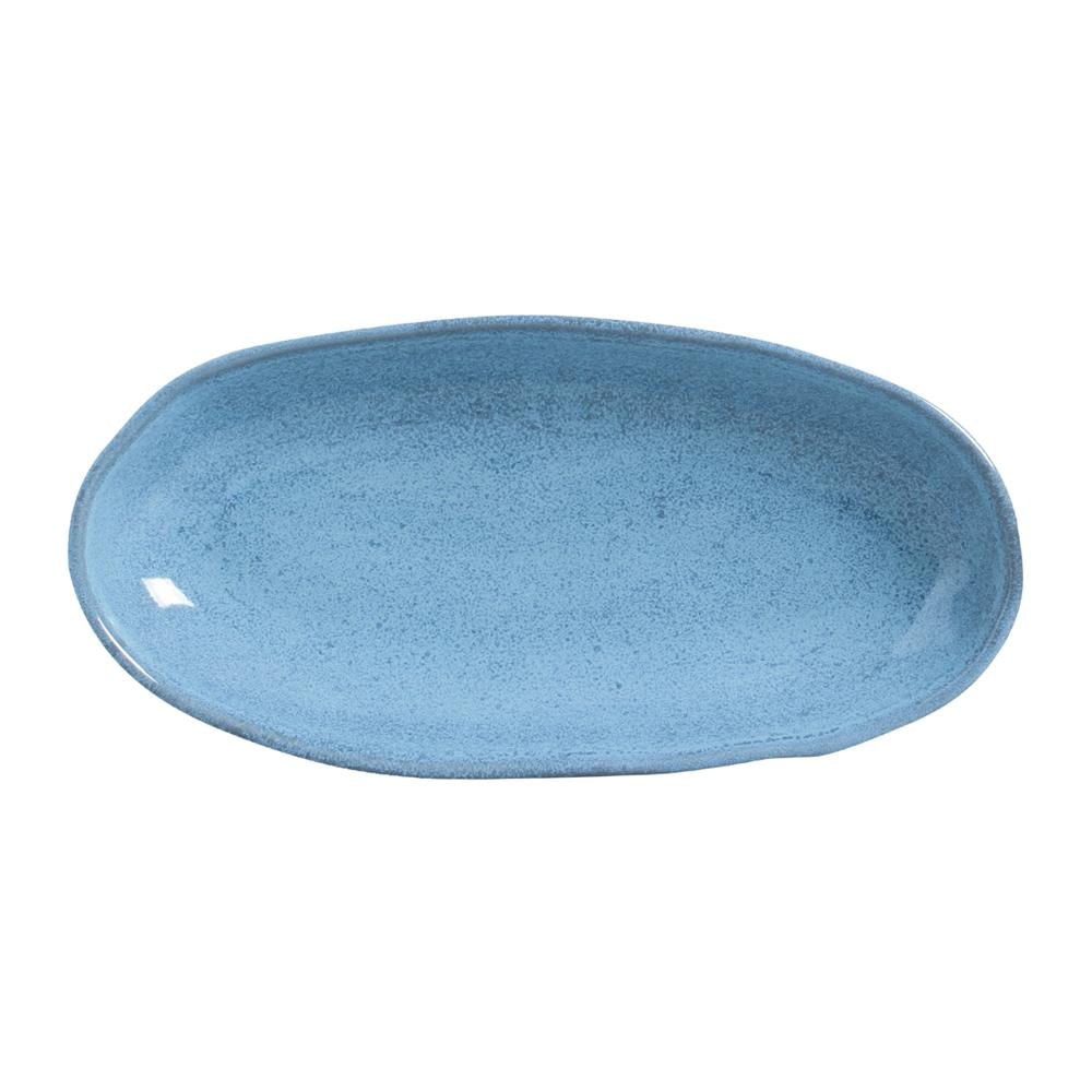 Conjunto com 4 Travessas Oval Funda G Orgânico Breeze 32x16cm 650ml