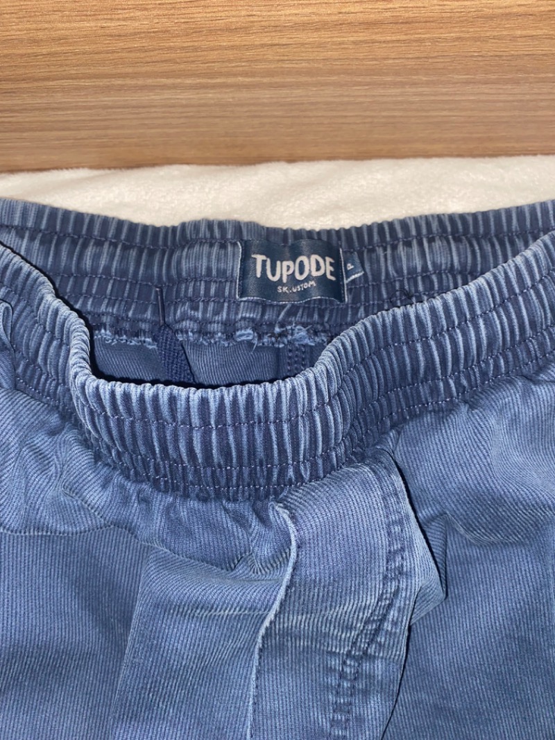 Foto 4 de Calça TUPODE Leisure Work Azul — M, Usado