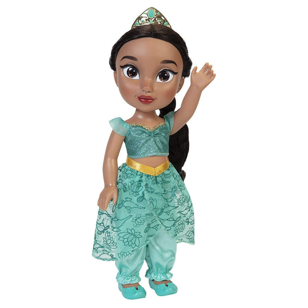 Foto 5 de Boneca Infantil Princesa Disney Jasmine Articulada 38cm Multikids - BR2333 BR2333