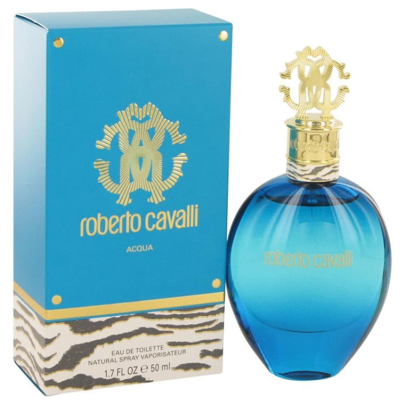Perfume Roberto Cavalli Acqua 50 ML Eau De Toilette Spray Feminino