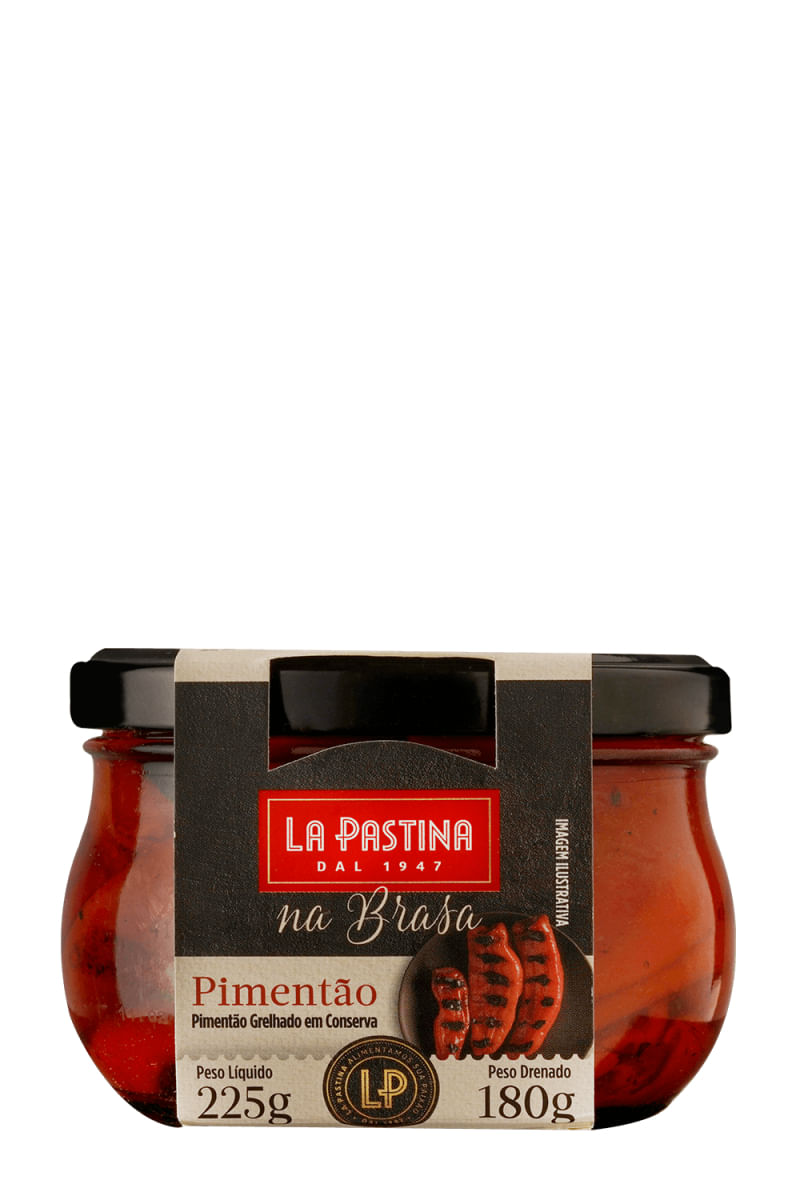 Pimentão Na Brasa 225G La Pastina