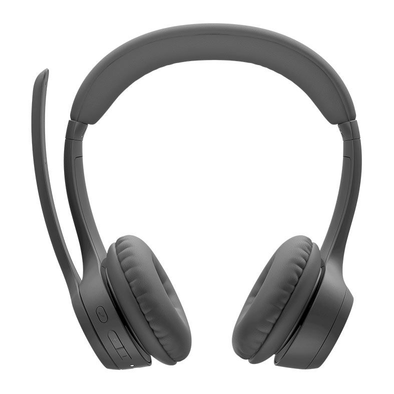 Foto 4 de Headset Sem Fio Logitech Zone 300, Bluetooth, Driver 30mm, Preto, 981-001406