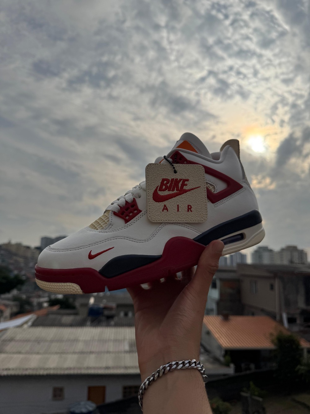 Nigel Sylvester x Air Jordan 4 Brick After Brick — 46, Novo
