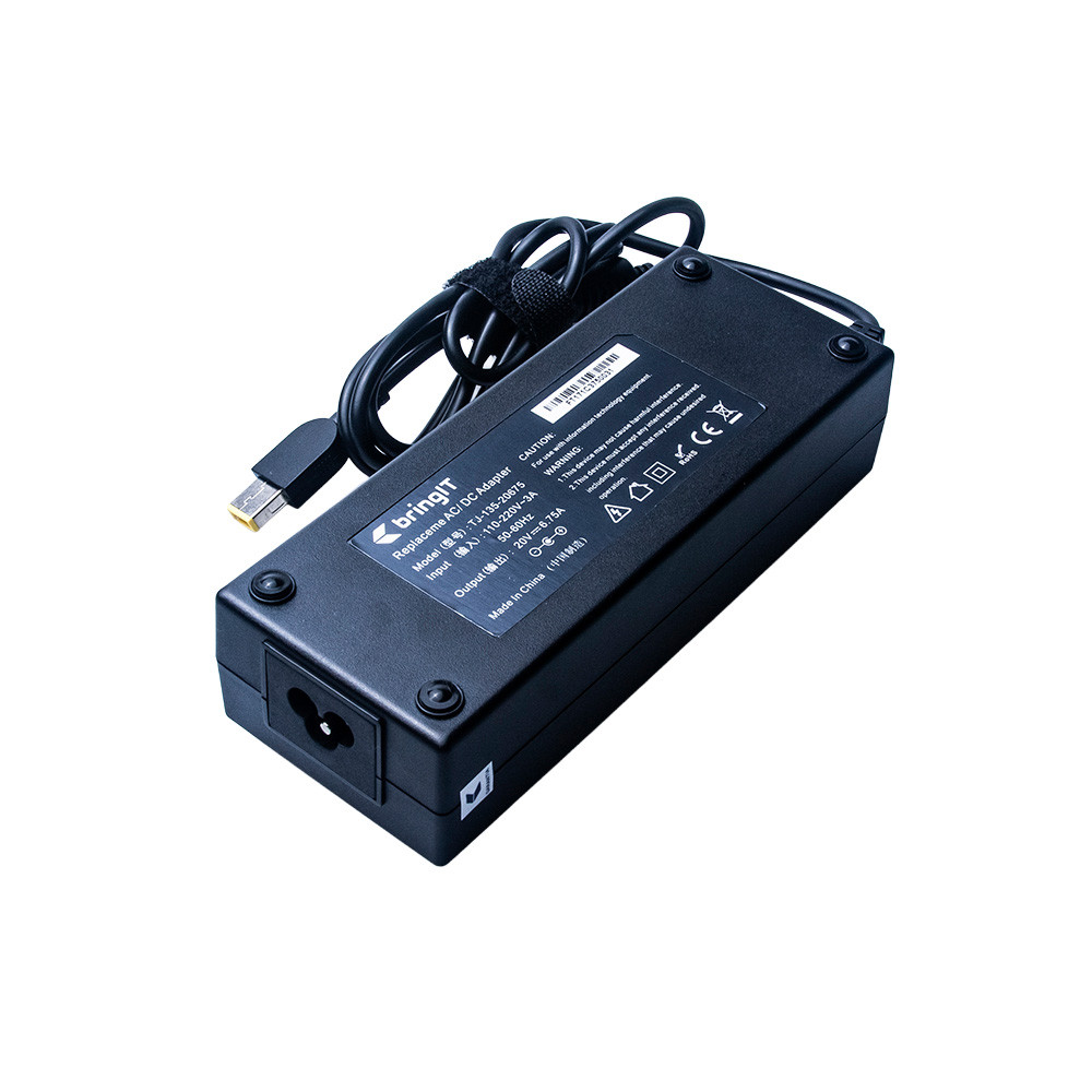 Fonte para Notebook compatível com Lenovo Thinkcentre M715Q 20V 6.75A 135W