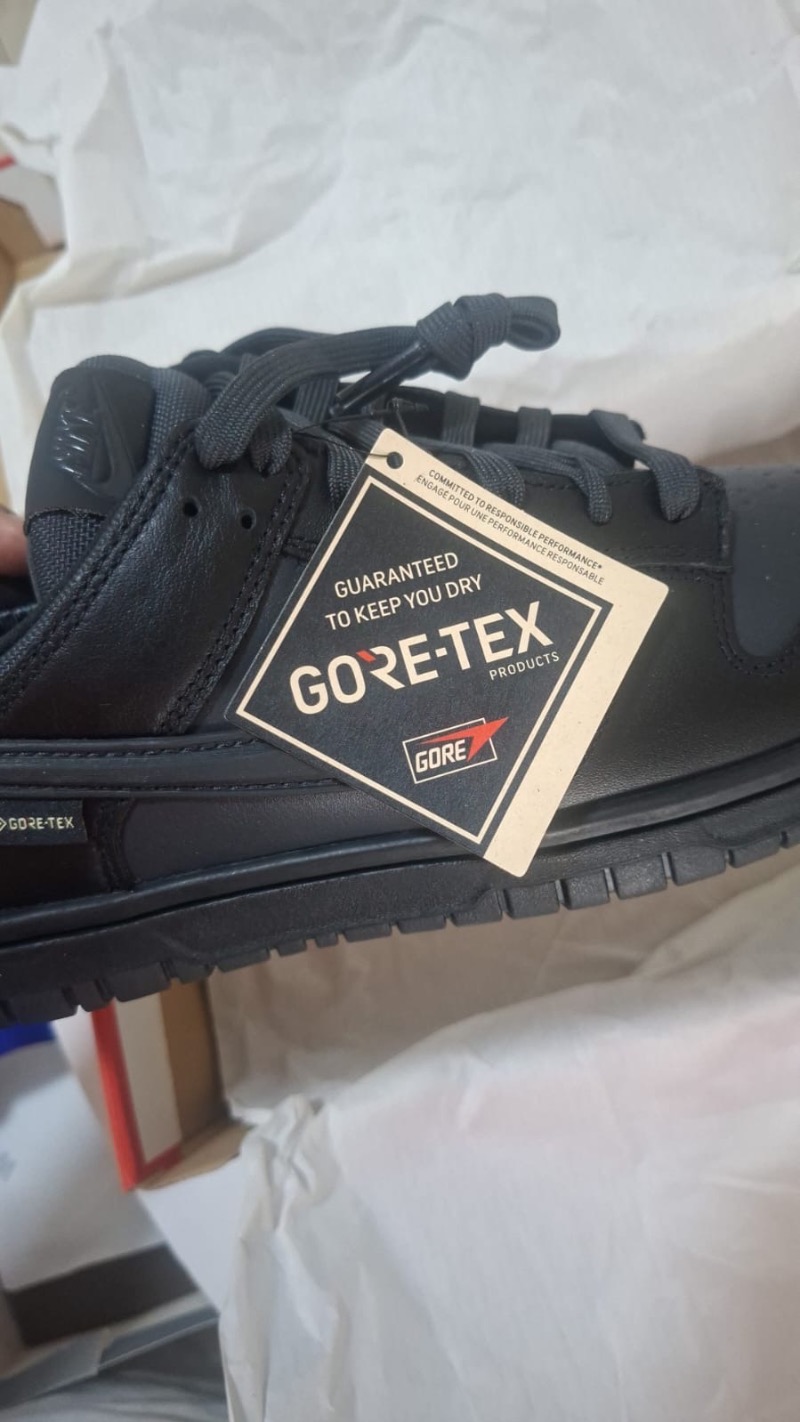 Foto 4 de Nike Dunk Low GORE-TEX Black — 40, Novo