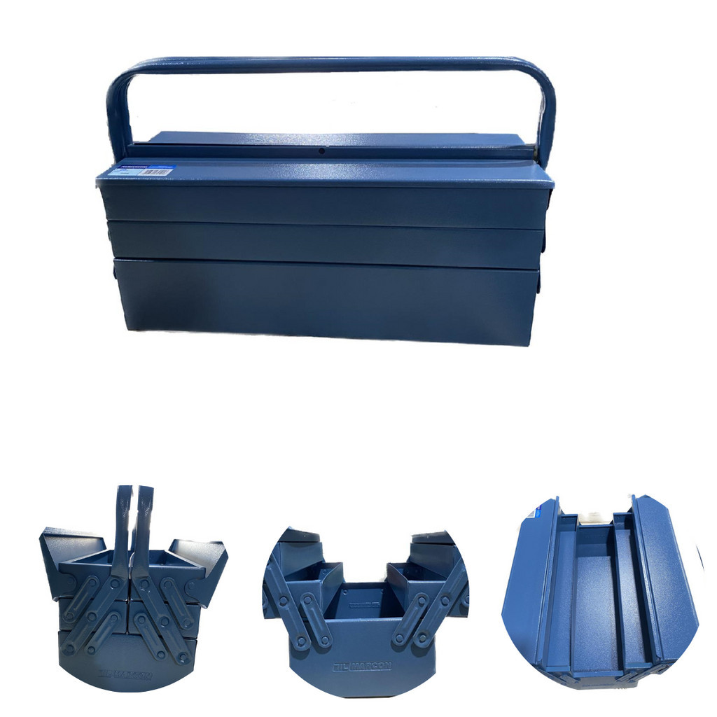 Caixa de Ferramentas Sanfonada Marcon 550 Metal 5 Gavetas
